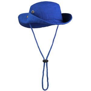 Wide Brim Boonie Hat - Royal