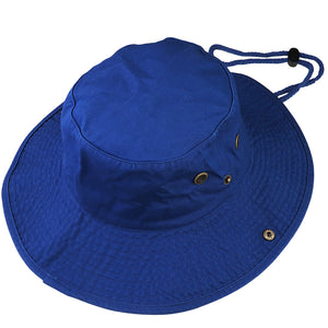 Wide Brim Boonie Hat - Royal