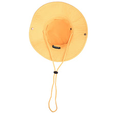 Load image into Gallery viewer, Wide Brim Boonie Hat - Yellow