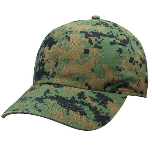 Classic Baseball Cap Soft Cotton Adjustable Size - Forest Digital