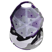 Load image into Gallery viewer, Classic Baseball Cap Soft Cotton Adjustable Size - Purple Camouflage