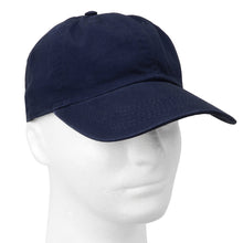 Load image into Gallery viewer, Classic Baseball Cap Soft Cotton Adjustable Size - Navy