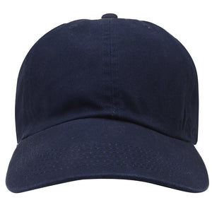 Classic Baseball Cap Soft Cotton Adjustable Size - Navy