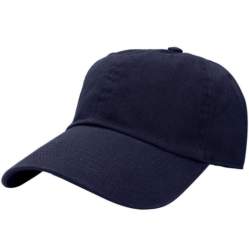 Classic Baseball Cap Soft Cotton Adjustable Size - Navy