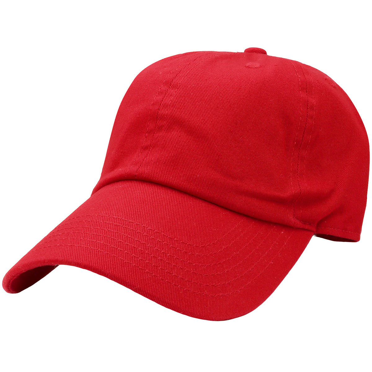 Classic Baseball Cap Soft Cotton Adjustable Size - Red – Falari