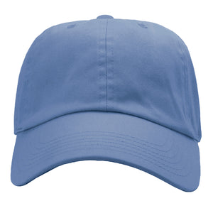 Classic Baseball Cap Soft Cotton Adjustable Size - Sky Blue