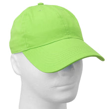 Load image into Gallery viewer, Classic Baseball Cap Soft Cotton Adjustable Size - Light Green