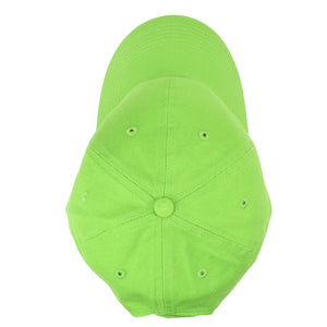 Classic Baseball Cap Soft Cotton Adjustable Size - Light Green