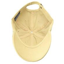 Load image into Gallery viewer, Classic Baseball Cap Soft Cotton Adjustable Size - Light Yellow