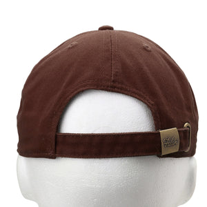 Classic Baseball Cap Soft Cotton Adjustable Size - Dark Brown