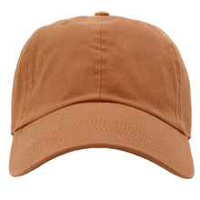 Load image into Gallery viewer, Classic Baseball Cap Soft Cotton Adjustable Size - Copper