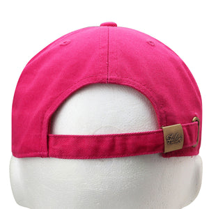 Classic Baseball Cap Soft Cotton Adjustable Size - Hot Pink
