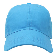 Load image into Gallery viewer, Classic Baseball Cap Soft Cotton Adjustable Size - Turquoise