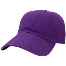 Load image into Gallery viewer, Classic Baseball Cap Soft Cotton Adjustable Size - Dark Purple