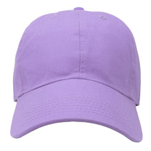 Load image into Gallery viewer, Classic Baseball Cap Soft Cotton Adjustable Size - Lavender