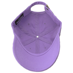 Classic Baseball Cap Soft Cotton Adjustable Size - Lavender