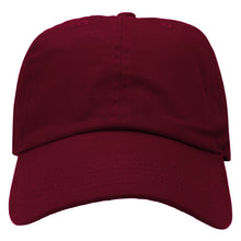 Load image into Gallery viewer, Classic Baseball Cap Soft Cotton Adjustable Size - Burgundy