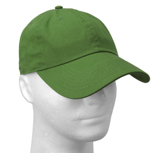 Classic Baseball Cap Soft Cotton Adjustable Size - Forest Green