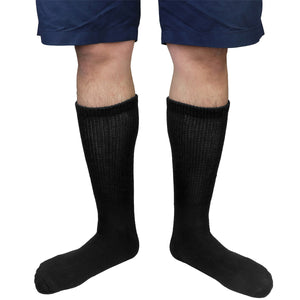Physicians Approved Diabetic Socks Crew Unisex 6-Pairs