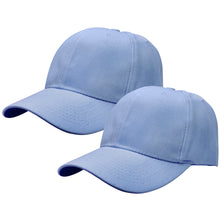 Load image into Gallery viewer, 2-Pack Baseball Dad Cap Adjustable Size Perfect for Running Workouts and Outdoor Activities