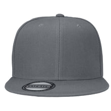 Load image into Gallery viewer, Hip Hop Style Snapback Hat Flat Bill Adjustable Size - Grey