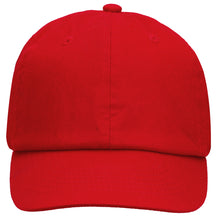 Load image into Gallery viewer, Kids Baseball Cap Cotton Adjustable Size - Red
