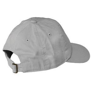 Kids Baseball Cap Cotton Adjustable Size - Gray