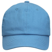 Load image into Gallery viewer, Kids Baseball Cap Cotton Adjustable Size - Sky Blue