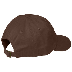 Kids Baseball Cap Cotton Adjustable Size - Dark Brown