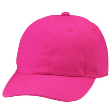Load image into Gallery viewer, Kids Baseball Cap Cotton Adjustable Size - Hot Pink