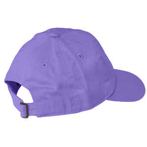 Kids Baseball Cap Cotton Adjustable Size - Lavender