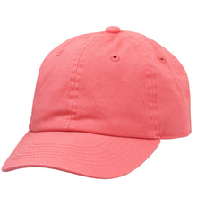 Load image into Gallery viewer, Kids Baseball Cap Cotton Adjustable Size - Coral
