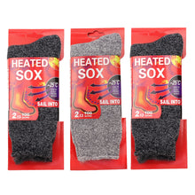 Load image into Gallery viewer, 3 Pairs Men Thermal Socks Heated Sox