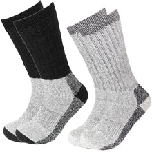 Load image into Gallery viewer, 2 Pairs Wool Socks Excellent for Cold Weather