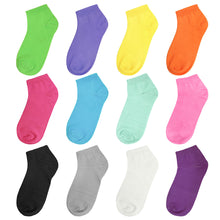 Load image into Gallery viewer, 12-Pack Women&#39;s Ankle Socks
