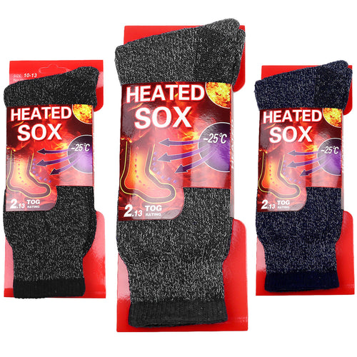 3-Pack Men's Winter Thermal Heated Sox