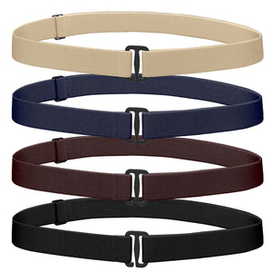 4 Pieces Women Stretch Belt Invisible No Show Waist Belt with Flat Buc – Falari 4 Pieces Women Stretch Belt Invisible No Show Waist Belt with Flat Buc – Falari
