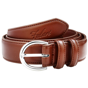Falari Women Genuine Leather Belt Fashion Dress Belt With Single Prong Buckle 6028 Part 1