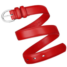 Load image into Gallery viewer, Falari Women Genuine Leather Belt Fashion Dress Belt With Single Prong Buckle 6028 Part 2