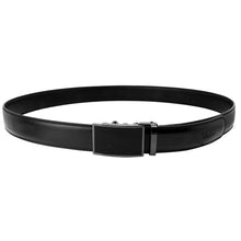 Load image into Gallery viewer, Falari Leather Dress Belt Ratchet Belt Holeless Automatic Buckle Adjustable Size