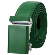 Load image into Gallery viewer, Falari Men Unisex Genuine Leather Ratchet Dress Belt Automatic Sliding Buckle - 20 Variety Colors - Trim to Fit (8168)