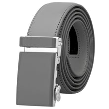Load image into Gallery viewer, Falari Men Unisex Genuine Leather Ratchet Dress Belt Automatic Sliding Buckle - 20 Variety Colors - Trim to Fit (8168)