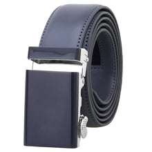 Load image into Gallery viewer, Falari Men Unisex Genuine Leather Ratchet Dress Belt Automatic Sliding Buckle - 20 Variety Colors - Trim to Fit (8168)