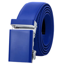 Load image into Gallery viewer, Falari Men Unisex Genuine Leather Ratchet Dress Belt Automatic Sliding Buckle - 20 Variety Colors - Trim to Fit (8168)