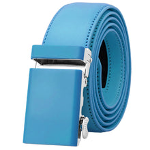 Load image into Gallery viewer, Falari Men Unisex Genuine Leather Ratchet Dress Belt Automatic Sliding Buckle - 20 Variety Colors - Trim to Fit (8168)