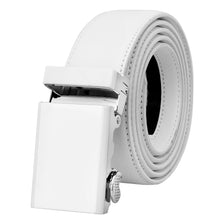 Load image into Gallery viewer, Falari Men Unisex Genuine Leather Ratchet Dress Belt Automatic Sliding Buckle - 20 Variety Colors - Trim to Fit (8168)