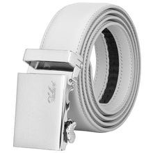 Load image into Gallery viewer, Falari Men Unisex Genuine Leather Ratchet Dress Belt Automatic Sliding Buckle