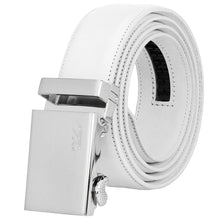 Load image into Gallery viewer, Falari Men Unisex Genuine Leather Ratchet Dress Belt Automatic Sliding Buckle