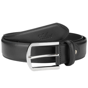 Falari Men Genuine Leather Casual Dress Belt With Single Prong Buckle 9028-Part 1