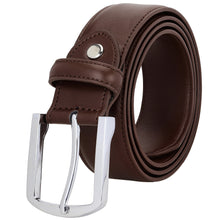 Load image into Gallery viewer, Falari Men Genuine Leather Casual Dress Belt With Single Prong Buckle 9028-Part 1